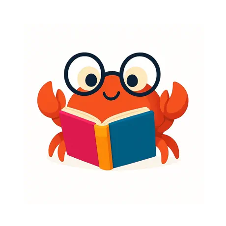 Crab Coloring Logo
